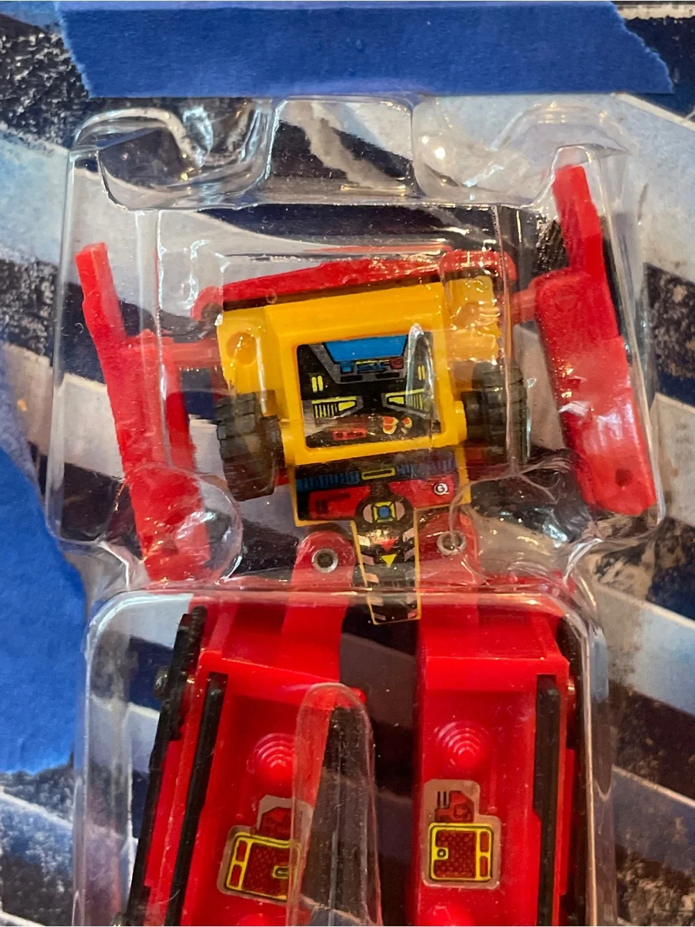 Vintage 1984 Gakken Henshin Robo Sphinx Die Cast Transforming Robot Japan- RARE